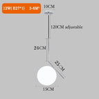 d-chrome-15cm-ball / warm-white