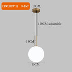 c-brass-15cm-ball / warm-white