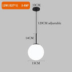 c-black-15cm-ball / warm-white