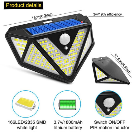 1200lm Solar Light with Motion Sensor - wnkrs