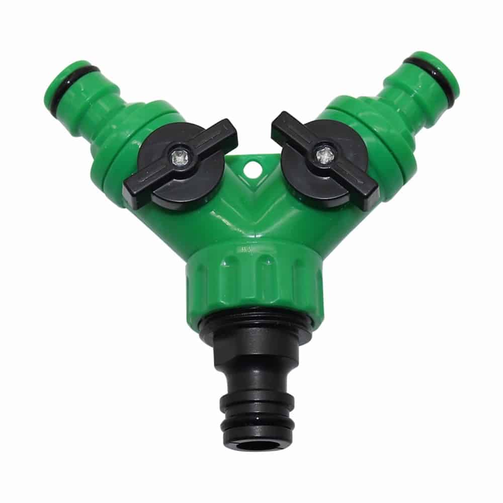 Y-Shaped Garden Hose Splitter