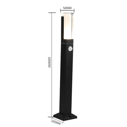 Aluminum LED Garden Pillar Light - Wnkrs