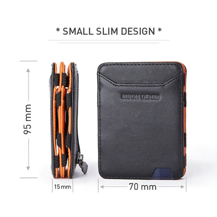 Men's Leather Slim Cardholder - Wnkrs