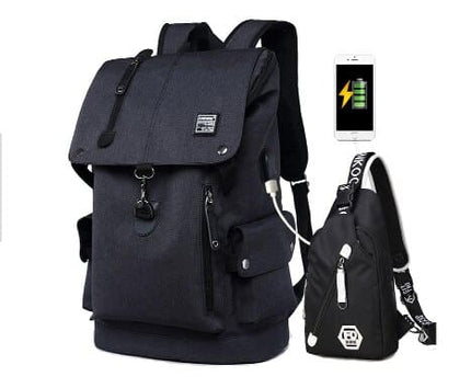 Men's Oxford Cloth Backpack - Wnkrs