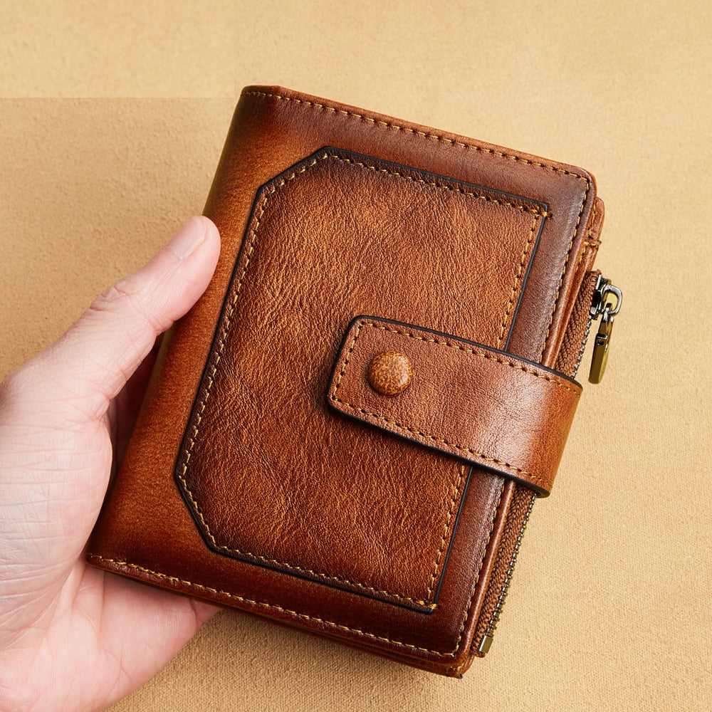 Men's Multifunctional Leather Wallet