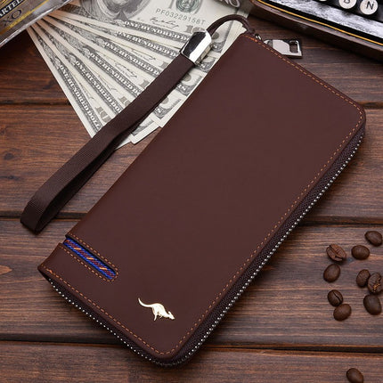 Nubuck Leather Wallet - Wnkrs