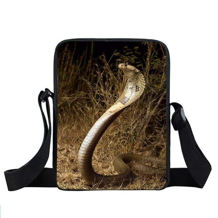 Messenger Bag With Frog Print - Wnkrs