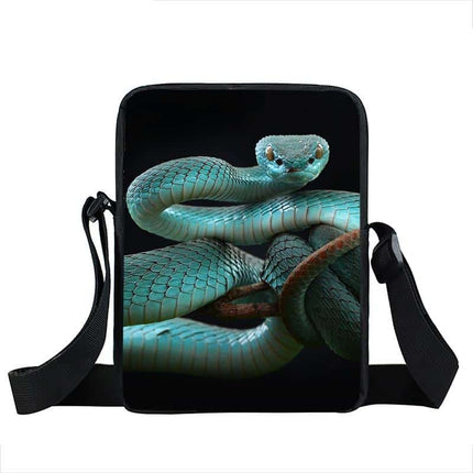 Messenger Bag With Frog Print - Wnkrs