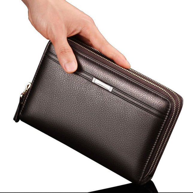Leather Men's Clutch - Wnkrs