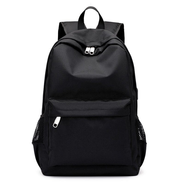 Men's Basic Backpack with USB Charging - Wnkrs