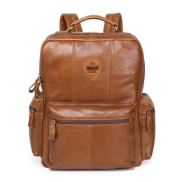 Fashion Men's Genuine Leather Backpack - Wnkrs