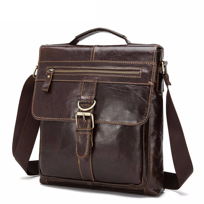 Men's Leather Crossbody Bag