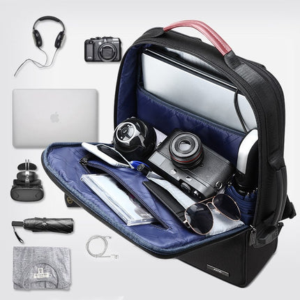 Geometric Design Laptop Backpack - Wnkrs