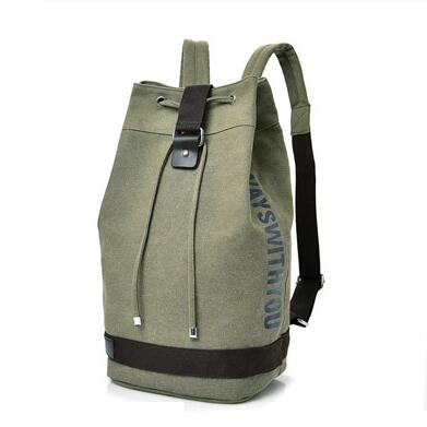 Men's Multifunction Canvas Two Size Backpacks - Wnkrs