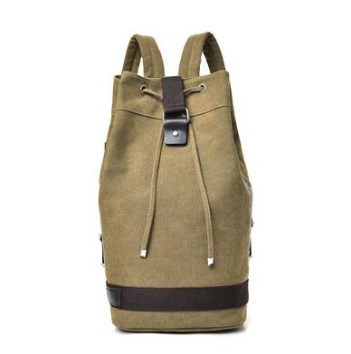 Men's Multifunction Canvas Two Size Backpacks - Wnkrs