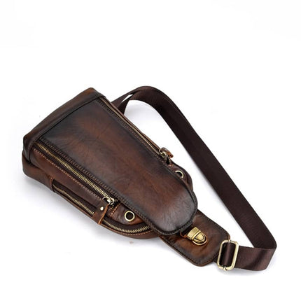Vintage Men's Genuine Leather Backpack - Wnkrs