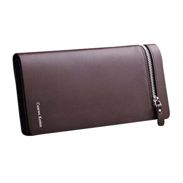 Men's Casual Long Leather Wallet - Wnkrs