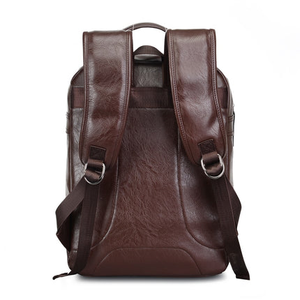 Men's Leather Travel Backpack - Wnkrs