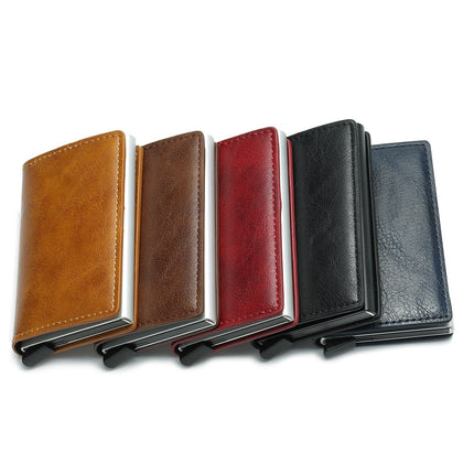 Men's Vintage Leather Card Holder - Wnkrs