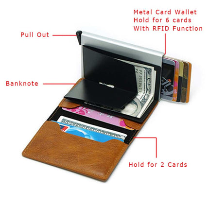 Men's Vintage Leather Card Holder - Wnkrs