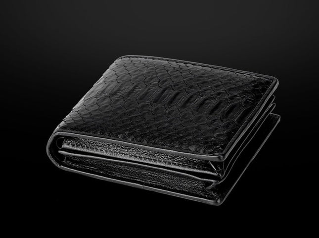 Mini Snake Leather Men's Wallet - Wnkrs