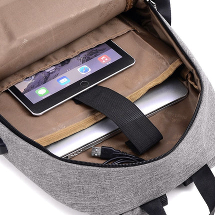 Men's USB Charger Backpack - Wnkrs