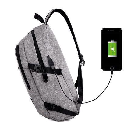 Men's USB Charger Backpack - Wnkrs