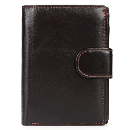 Men's Genuine Cow Leather Short Wallet - Wnkrs