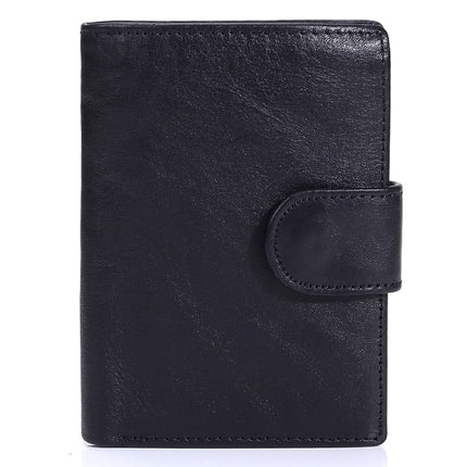 Men's Genuine Cow Leather Short Wallet - Wnkrs