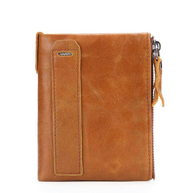 Men's Genuine Leather Coin Bag - Wnkrs