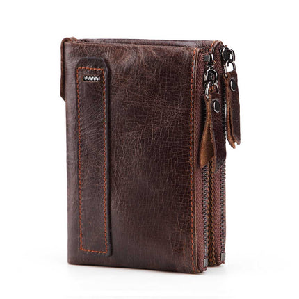 Men's Genuine Leather Coin Bag - Wnkrs