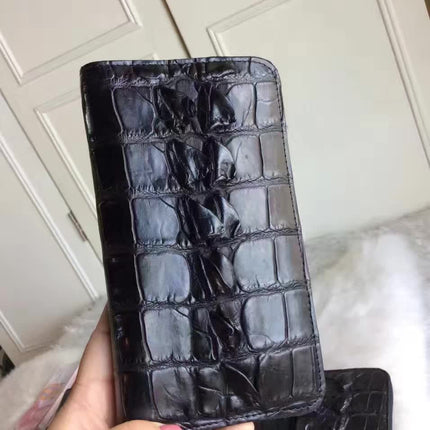 Men's Crocodile Leather Wallet - Wnkrs