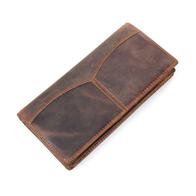 Fashion Coffee Men's Genuine Leather Wallet - Wnkrs