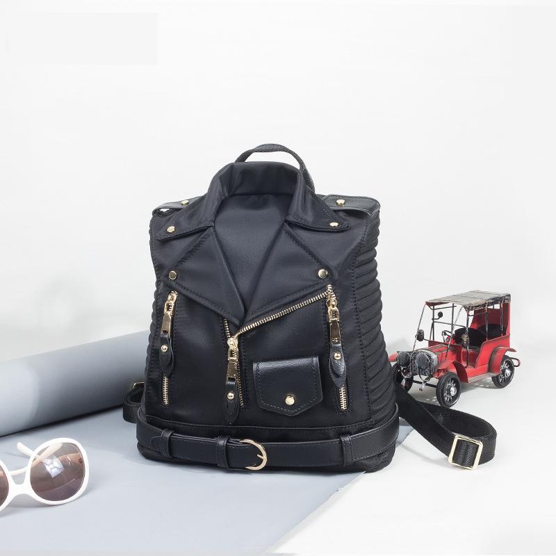 Biker Jacket Design Waterproof Backpack