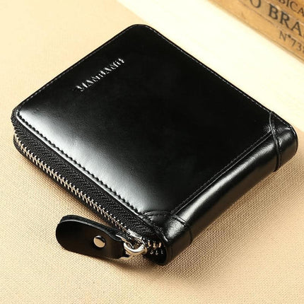 Men's Leather Retro Wallet - Wnkrs