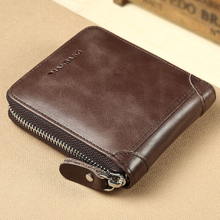 Men's Leather Retro Wallet - Wnkrs