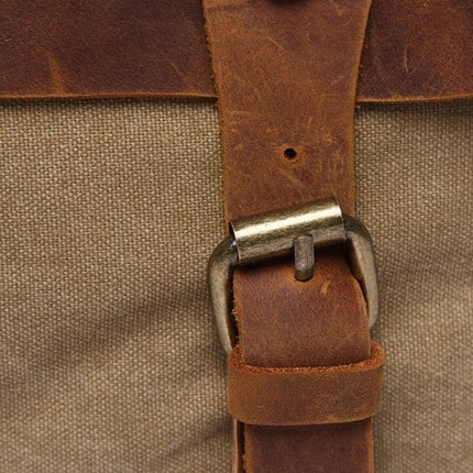 Men's Vintage Canvas Briefcase - Wnkrs