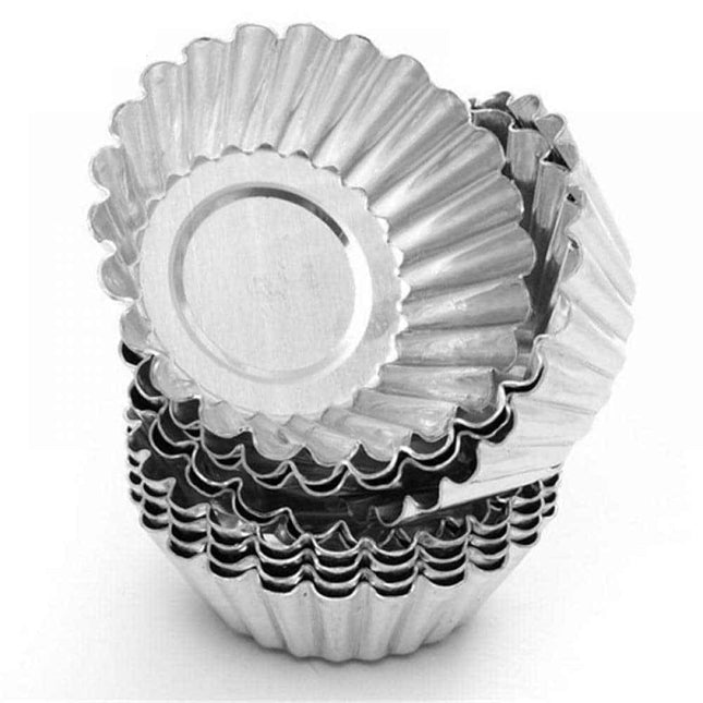 Aluminium Alloy Baking Molds 10 pcs Set - wnkrs