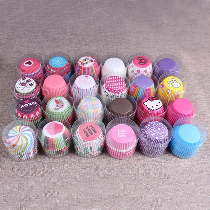 Paper Cupcake Baking Cups 100 pcs - wnkrs