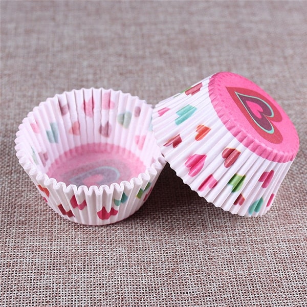 Paper Cupcake Baking Cups 100 pcs - wnkrs