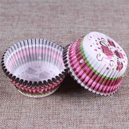 Paper Cupcake Baking Cups 100 pcs - wnkrs