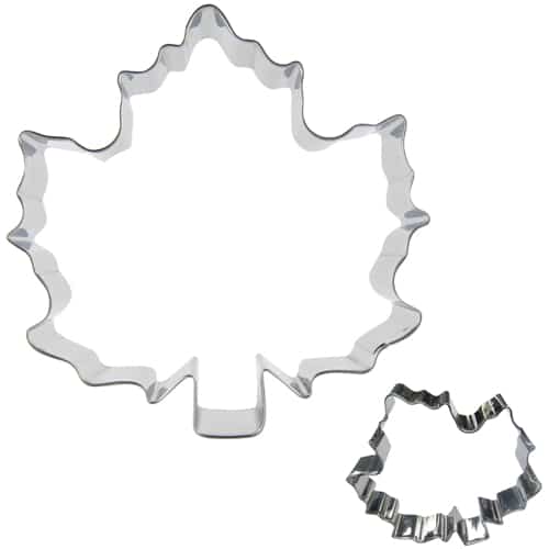 Cute Maple Leaf Shaped Eco-Friendly Stainless Steel Cookie Cutter - wnkrs