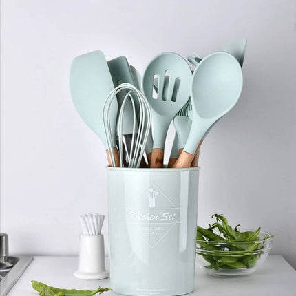 Silicone Cooking Utensils Set - wnkrs