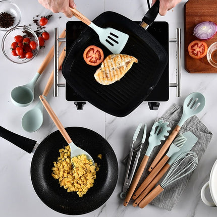 Silicone Cooking Utensils Set - wnkrs