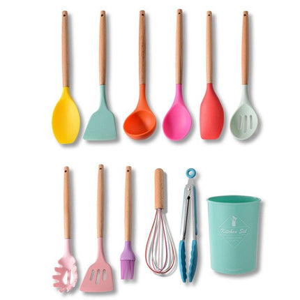 Silicone Cooking Utensils Set - wnkrs