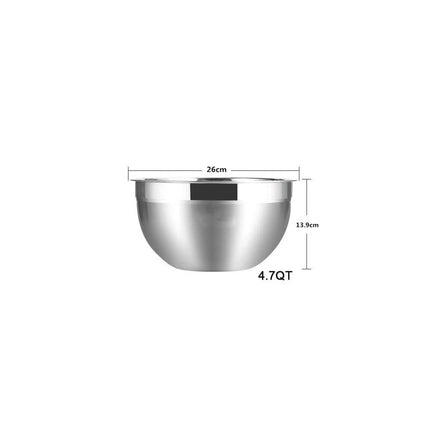 Stainless Steel Mixing Bowls 6 Pcs Set - wnkrs