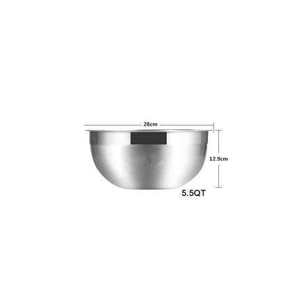 Stainless Steel Mixing Bowls 6 Pcs Set - wnkrs