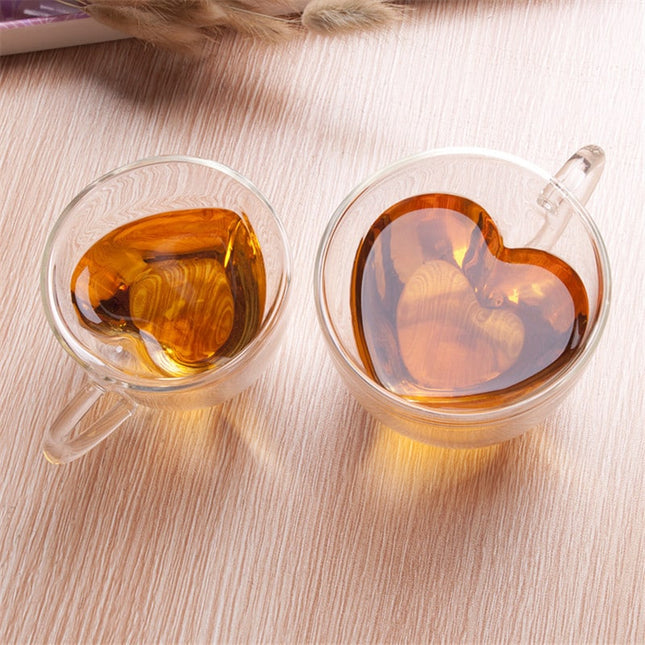 Double Heart Shaped Mug - wnkrs