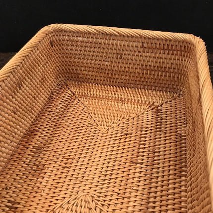 Hand-Woven Rattan Storage Basket - wnkrs