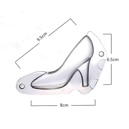 High-Heel Shoes Shaped Plastic Chocolate Molds - wnkrs